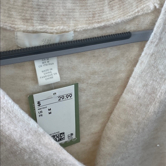 H&M Cream Cardigan with Pearl Details - Picture 2 of 3